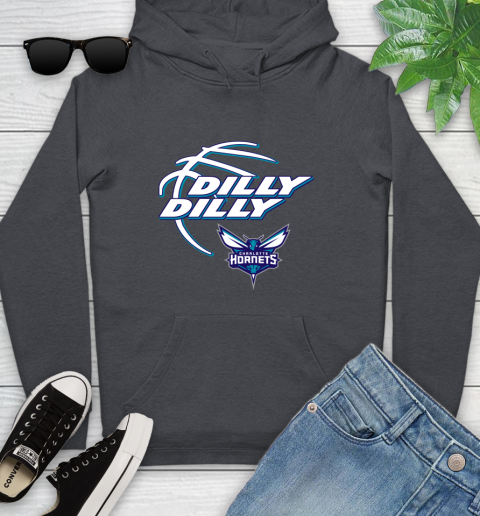 NBA Charlotte Hornets Dilly Dilly Basketball Sports Youth Hoodie 8