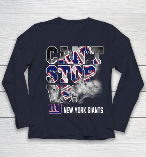 NFL New York Giants Can't Stop Vs Youth Long Sleeve 2