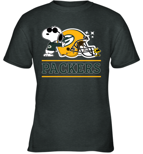 Snoopy Joe Cool And Woodstock The Green Bay Packers NFL Shirts