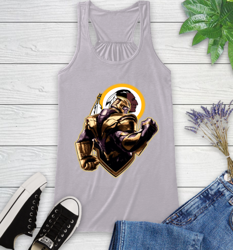 NFL Thanos Avengers Endgame Football Sports Washington Redskins Racerback Tank 5