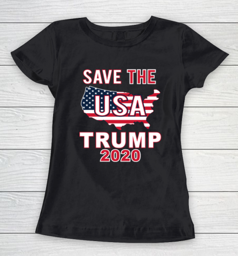 Save The USA Trump 2020 Women's T-Shirt