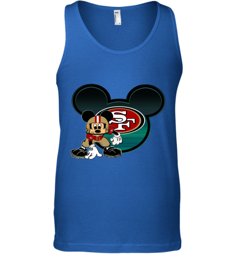 NFL San Francisco 49ers Mickey Mouse Disney Football T Shirt Youth T-Shirt