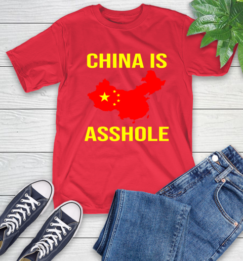 China is asshole shirt 11