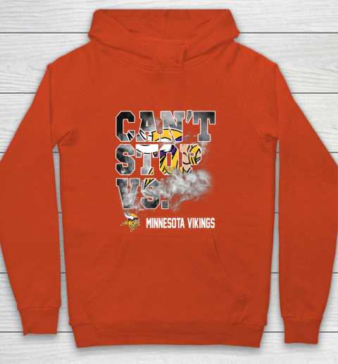NFL Minnesota Vikings Can't Stop Vs Youth Hoodie 3