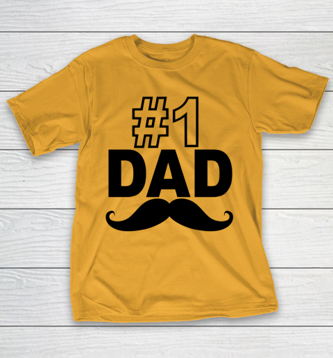#1 Dad Funny Father's Day T-Shirt 2