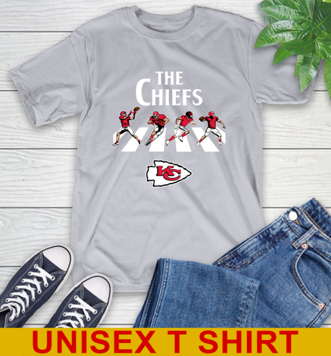 NFL Football Kansas City Chiefs The Beatles Rock Band Shirt T-Shirt 5
