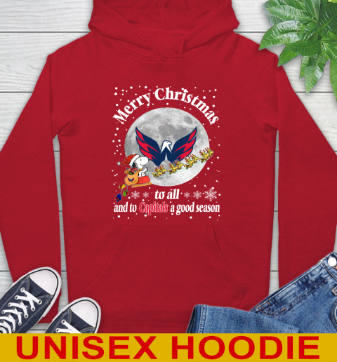 Washington Capitals Merry Christmas To All And To Capitals A Good Season NHL Hockey Sports Hoodie 10