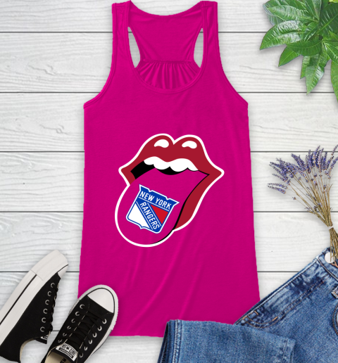 New York Rangers NHL Hockey Lips I Root For My Team Adoring Fan 44