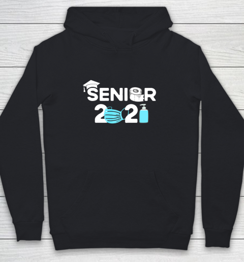 Senior Class of 2021 Mask and Toilet Paper Graduation Gift Youth Hoodie
