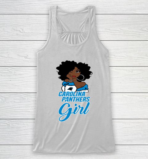 Carolina Panthers Girl NFL Racerback Tank 2