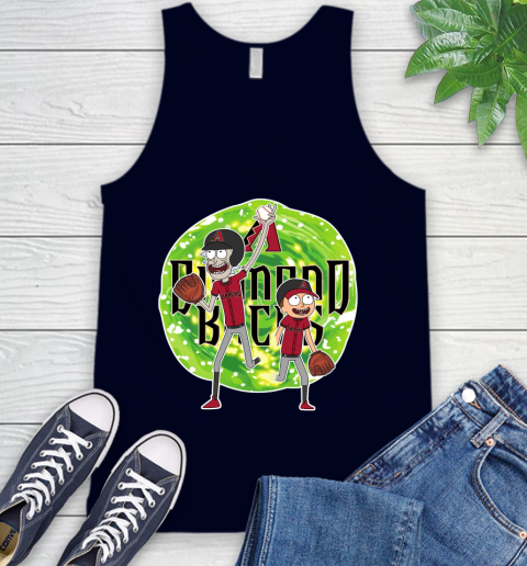 MLB Arizona Diamondbacks Rick And Morty Baseball Sports Tank Top 3
