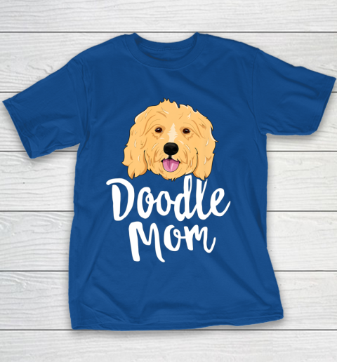 Dog Mom Shirt Doodle Mom T Shirt Women Goldendoodle Dog Puppy Mother Youth T-Shirt 6