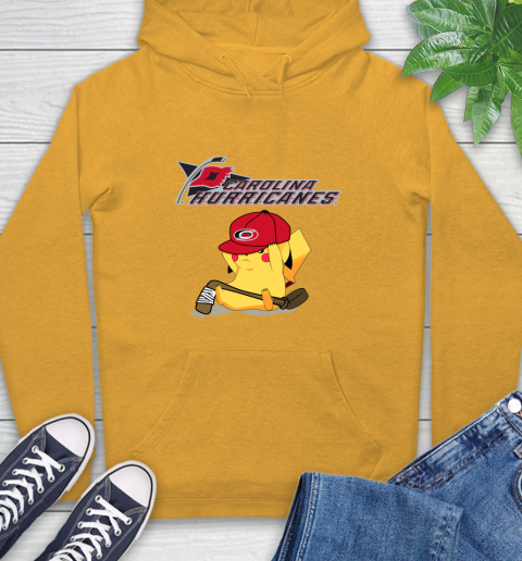 NHL Pikachu Hockey Sports Carolina Hurricanes Hoodie 3