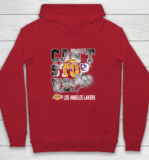 NBA Los Angeles Lakers Basketball Can't Stop Vs Youth Hoodie 7