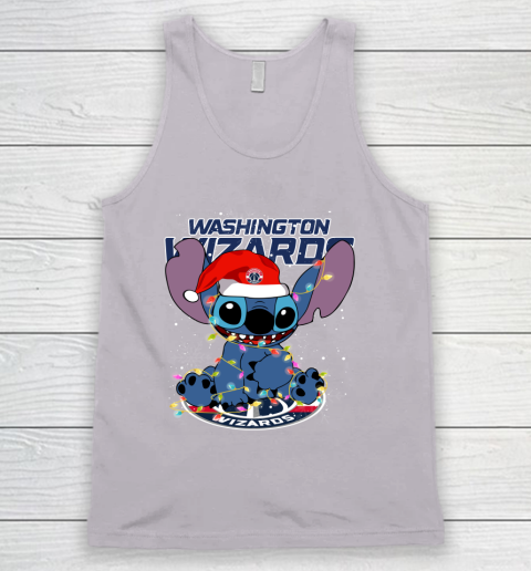 Washington Wizards NBA noel stitch Basketball Christmas Tank Top 2