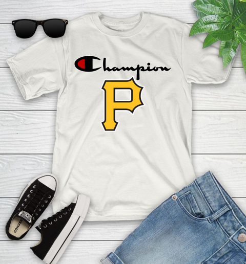 MLB Baseball Pittsburgh Pirates Champion Shirt Youth T-Shirt