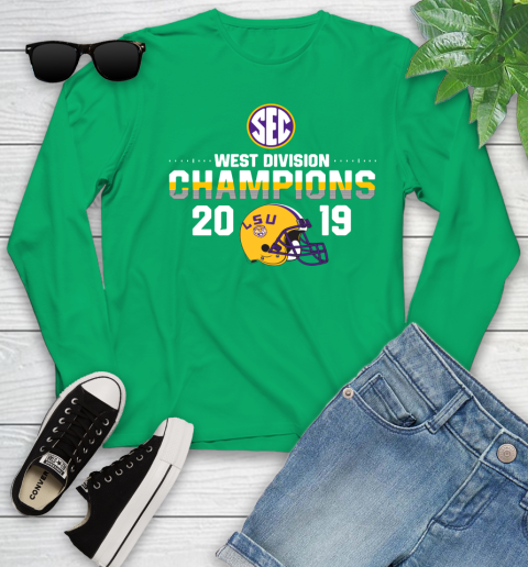 Awesome LSU Tigers West Division Champion 2019 Shirt 118