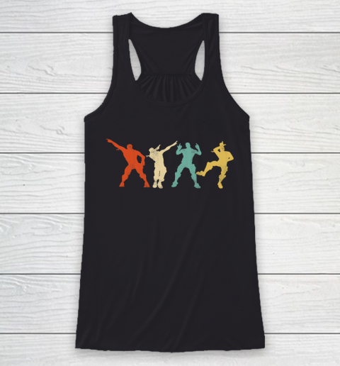 Fortnite Tshirt Battle Royale Victory Dance Cool Justice Dance Racerback Tank