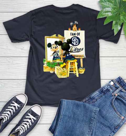 MLB Baseball San Diego Padres Mickey Drawing Shirt 47