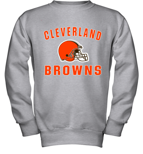 Cleveland Browns NFL Line by Fanatics Branded Brown Victory Youth Sweatshirt