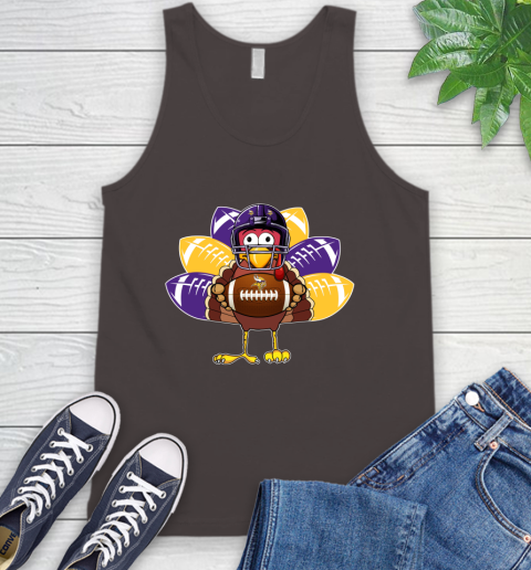 Minnesota Vikings Turkey Thanksgiving Day Tank Top 7