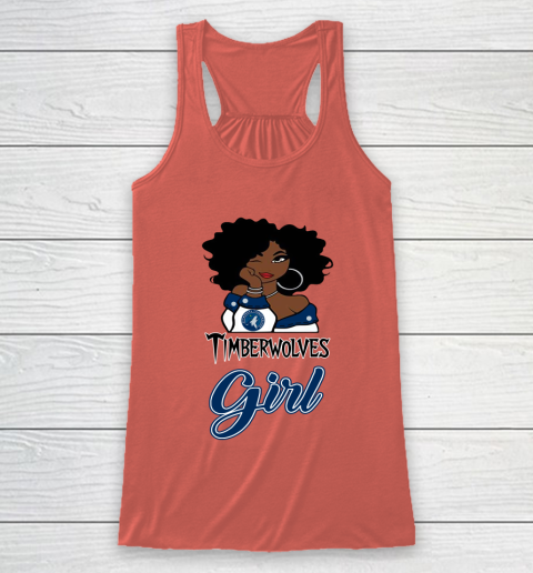 Minnesota Timberwolves Girl NBA Racerback Tank 4