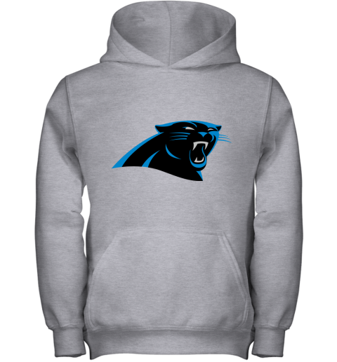 zrgv panthers nfl pro line by fanatics branded gray victory youth hoodie 43 front sport grey
