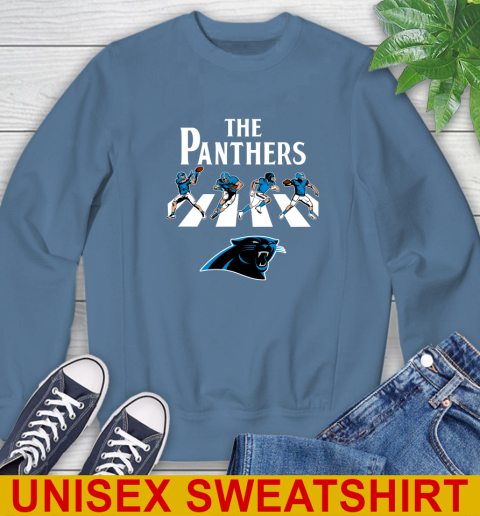 NFL Football Carolina Panthers The Beatles Rock Band Shirt Sweatshirt 10
