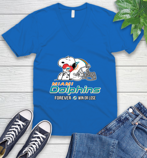 NFL The Peanuts Movie Snoopy Forever Win Or Lose Football Miami Dolphins 54