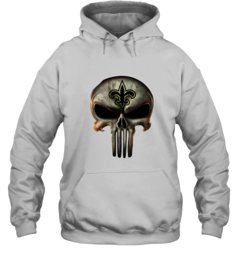 New Orleans Saints The Punisher Mashup Football Hoodie