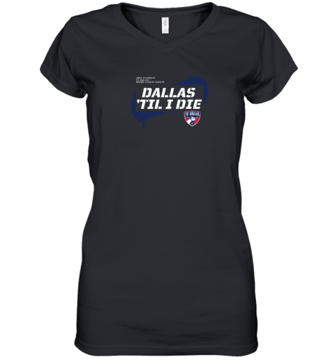 Fanatics Branded Red Fc Dallas 2022 MLS Cup Playoffs Women's V-Neck T-Shirt