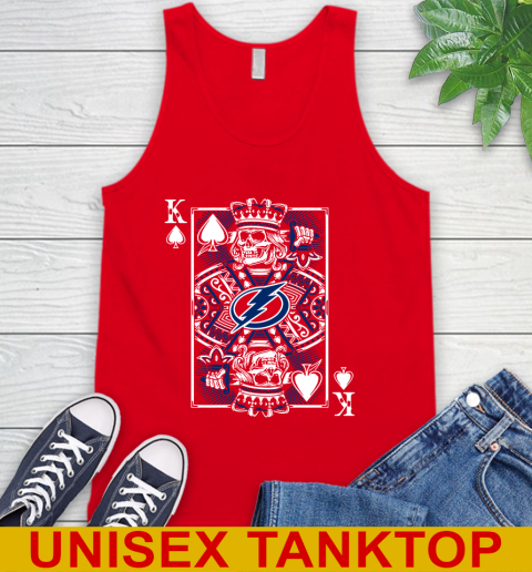 Tampa Bay Lightning NHL Hockey The King Of Spades Death Cards Shirt Tank Top 5