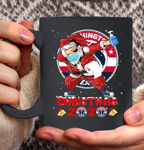Washington Wizards Funny Santa Claus Dabbing Christmas 2020 NBA Ceramic Mug 11oz