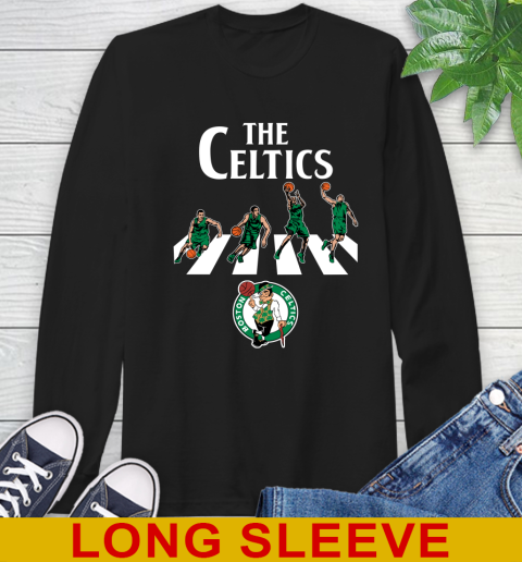 NBA Basketball Boston Celtics The Beatles Rock Band Shirt Long Sleeve T-Shirt NBA Basketball Boston Celtics The Beatles Rock Band Shirt Long Sleeve T-Shirt