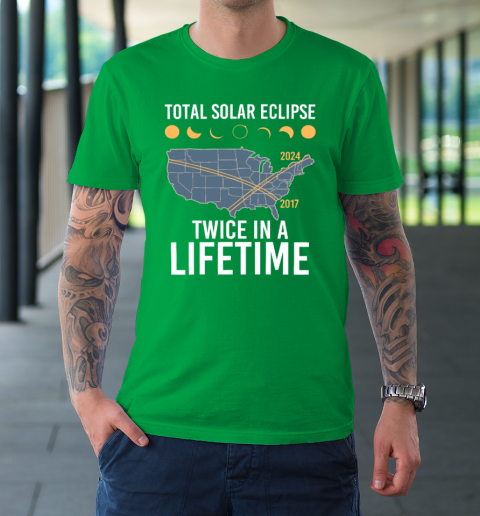Twice In A Lifetime Solar Eclipse Shirt 2024 Total Eclipse T-Shirt 5