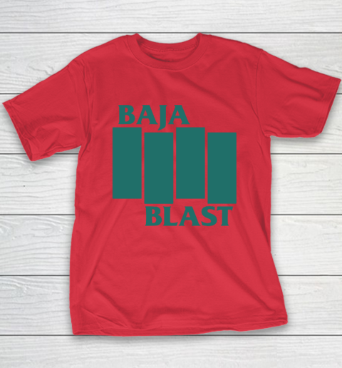 Baja Blast Black Flag Youth T-Shirt 7