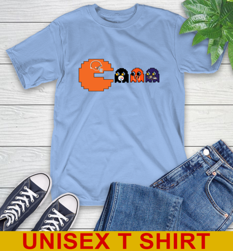 Cleveland Browns NFL Football Pac Man Champion T-Shirt 11