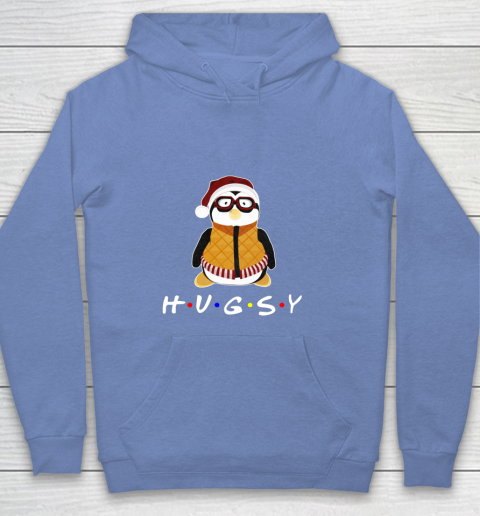 Funny Tee Hugsy Penguin For Friends Christmas Unagi Lobster Youth Hoodie