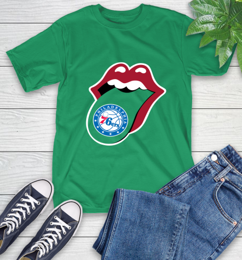 Philadelphia 76ers NBA Basketball Lips I Root For My Team Adoring Fan 7