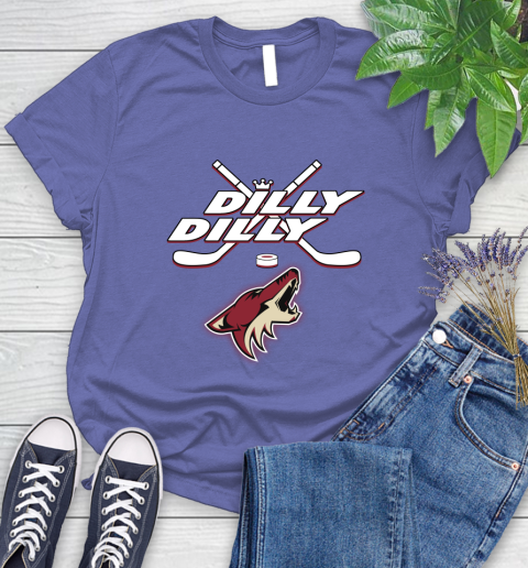 NHL Arizona Coyotes Dilly Dilly Hockey Sports Women's T-Shirt 11