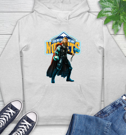 NBA Thor Avengers Endgame Basketball Denver Nuggets Hoodie