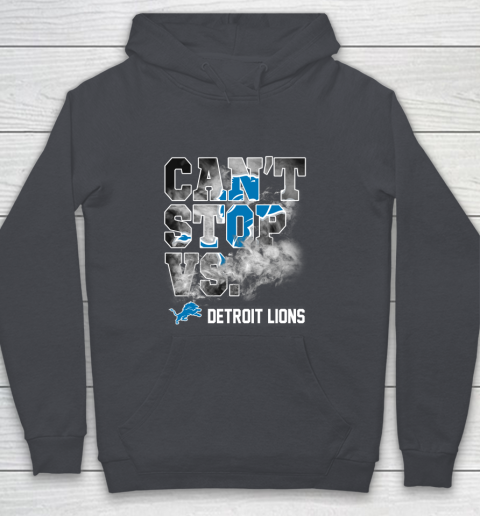 NFL Detroit Lions Can't Stop Vs Youth Hoodie 5