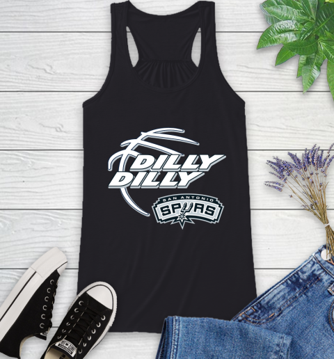 NBA San Antonio Spurs Dilly Dilly Basketball Sports Racerback Tank 2