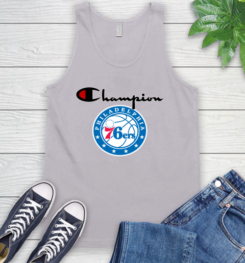 NBA Basketball Philadelphia 76ers Champion Shirt Tank Top 2