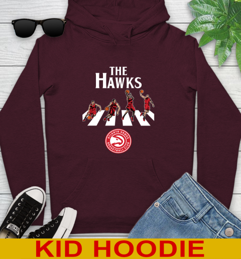 NBA Basketball Atlanta Hawks The Beatles Rock Band Shirt Youth Hoodie 7