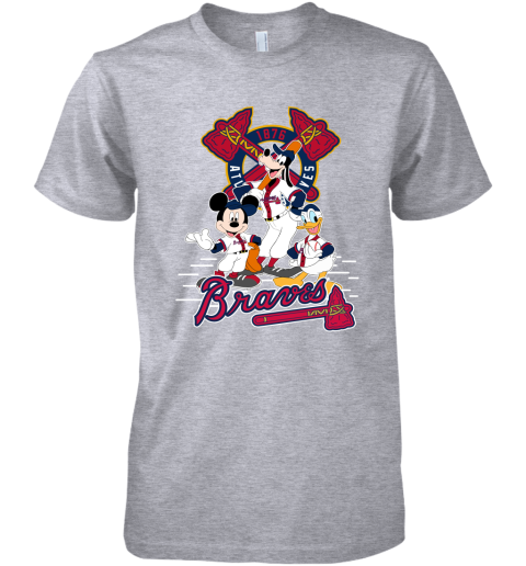 Atlanta Braves The Grateful Dead Baseball MLB Mashup Premium Men's