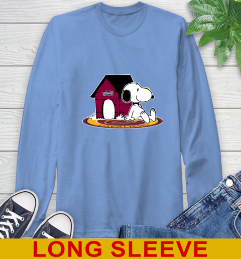 NBA Basketball Cleveland Cavaliers Snoopy The Peanuts Movie Shirt Long Sleeve T-Shirt 11