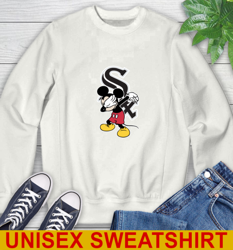 Chicago White Sox MLB Baseball Dabbing Mickey Disney Sports Sweatshirt