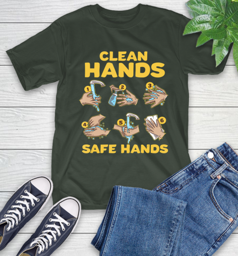Nurse Shirt Washing Clean Hands Safe Hand Hygiene Wash Save T Shirt T-Shirt 6