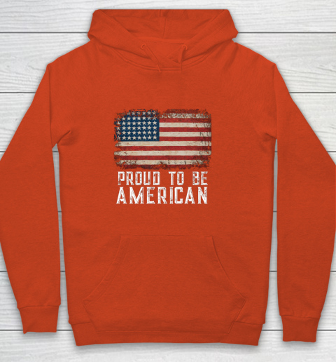 Proud American Patriotic USA Flag Youth Hoodie 3